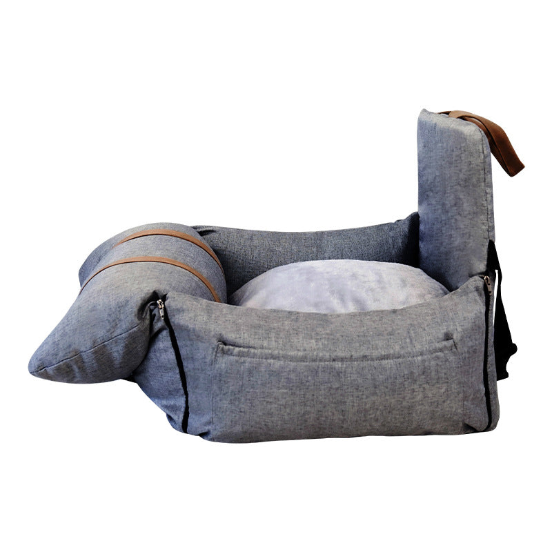 Portable Fabric Pet Car Nest