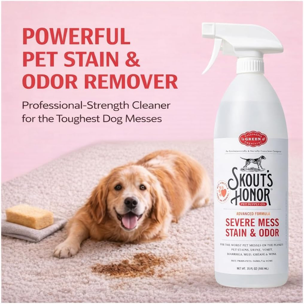 Skout's Honor Pet Stain & Odor Eliminator Spray – 35 oz