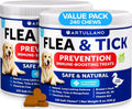 Flea & Tick Chews for Dogs 240 Count 2-Pack Vitamins B1/B6/B12 All Breeds