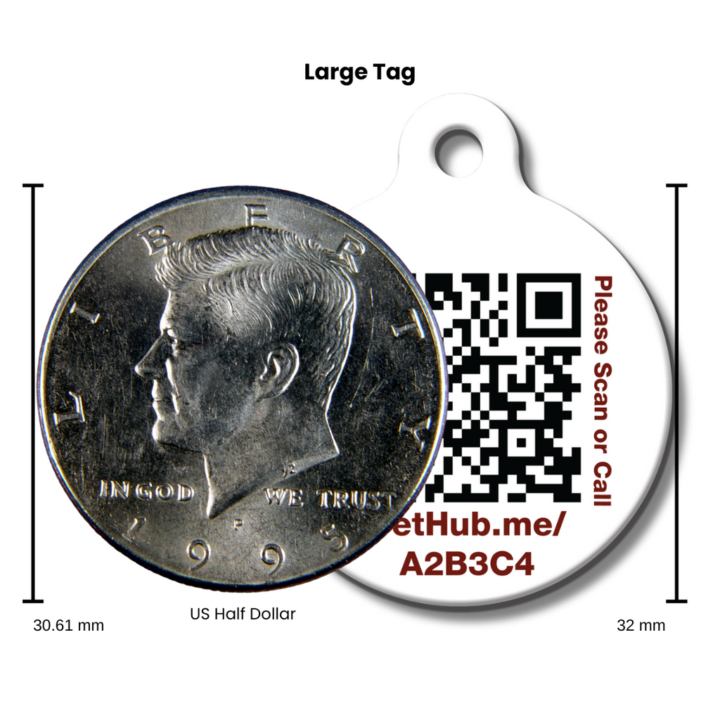 PetHub QR ID Pet Tag - Lost AF