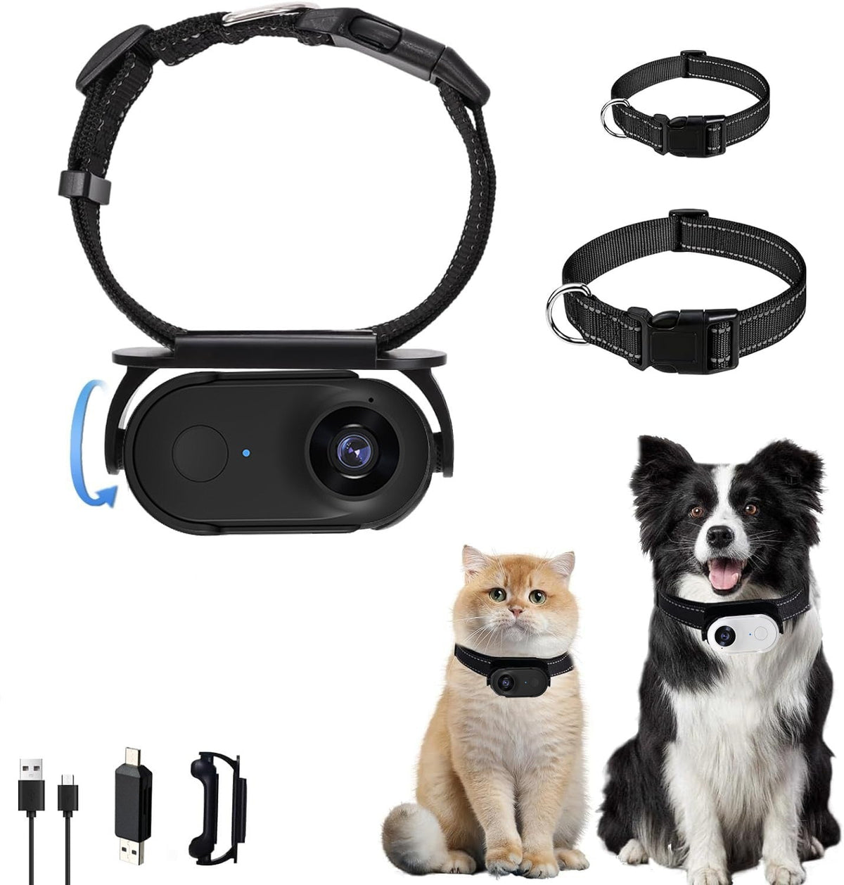 Mini Pet Camera Collar