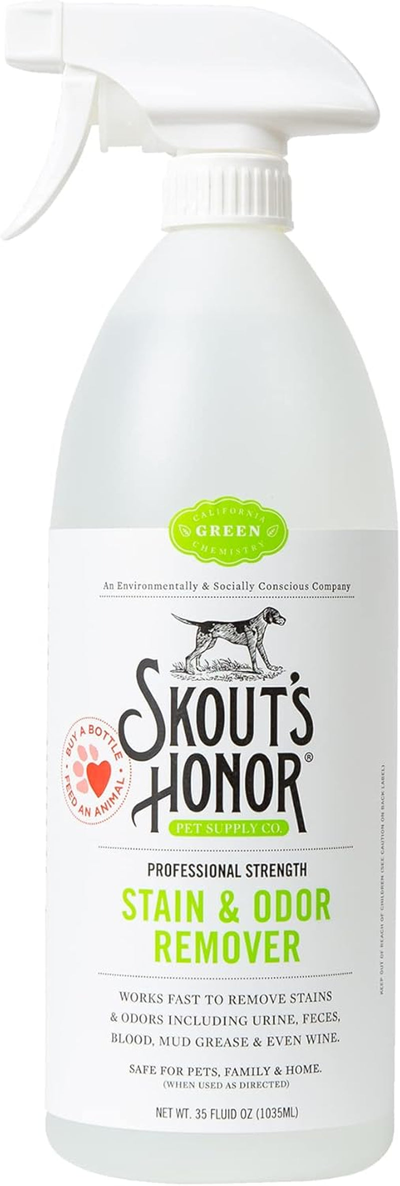 Skout's Honor Pet Stain & Odor Eliminator Spray – 35 oz