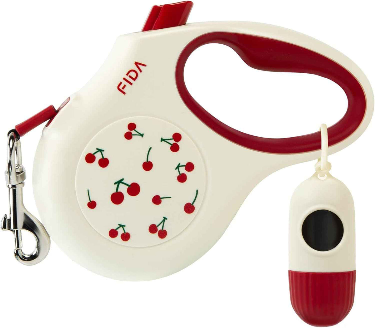 Retractable Dog Leash – 16 ft with Waste Bag Dispenser