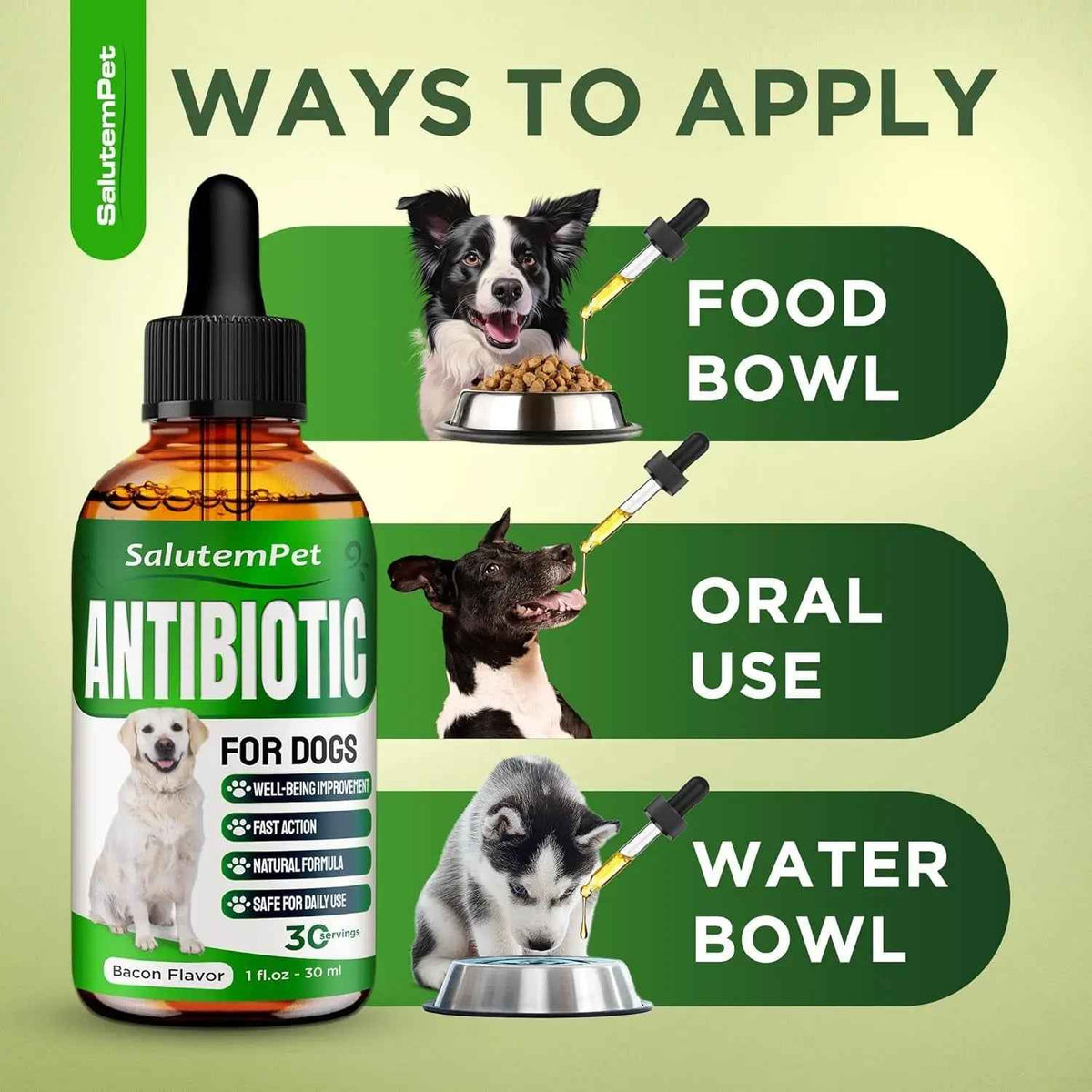 Herbal Wellness Drops for Dogs – 2 oz