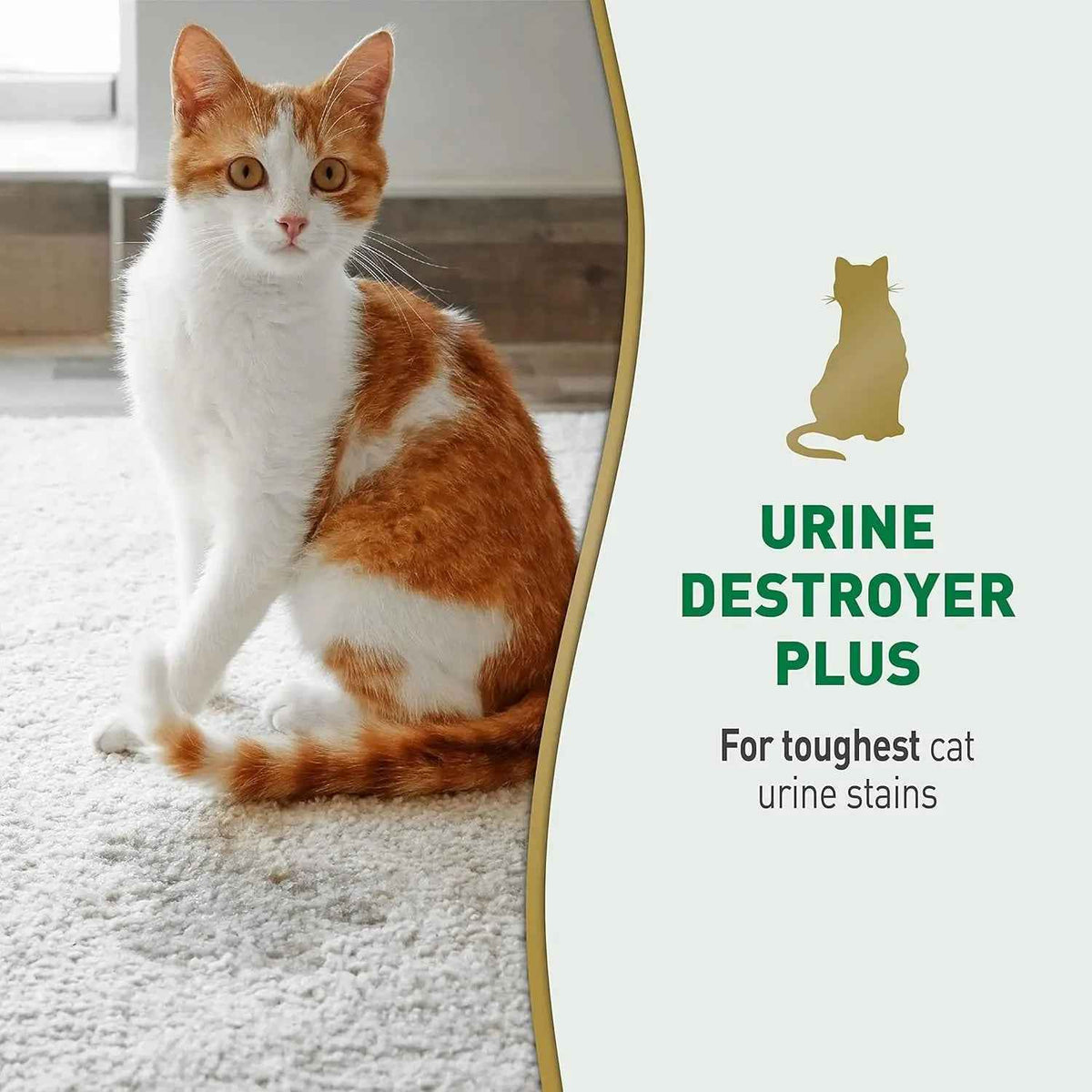 Nature’s Miracle Urine Destroyer plus Cat, 32 Ounces, Ready-To-Use