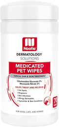 Nootie Medicated Dog & Cat Wipes – 70 Count, XL