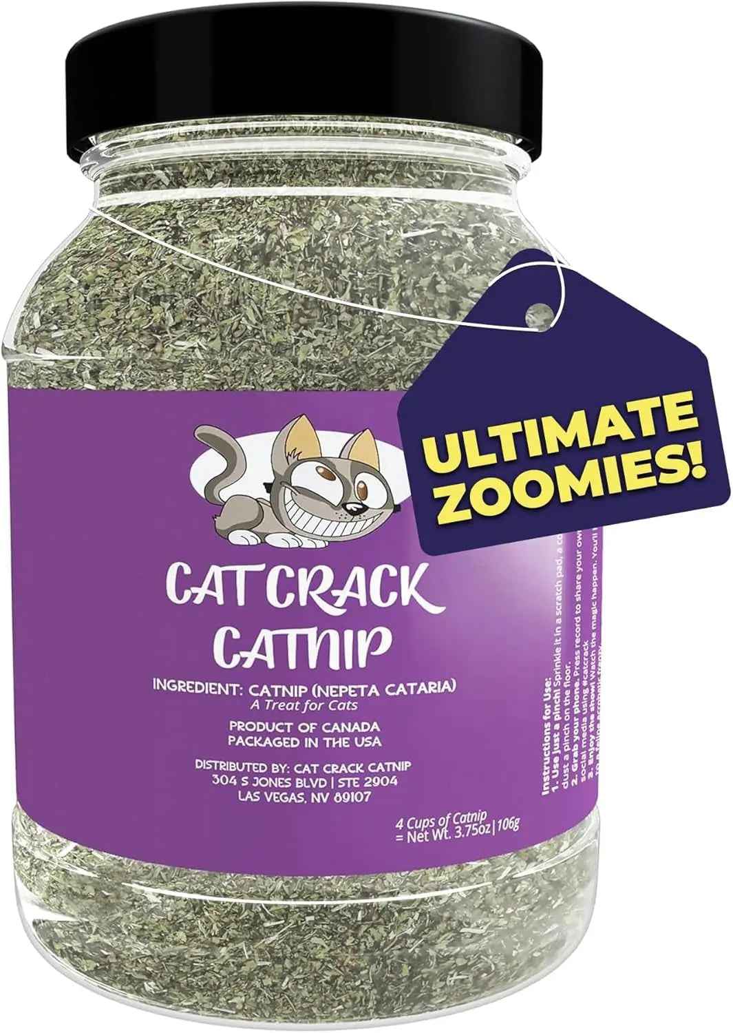 Catnip Blend for Cat Toys & Playtime