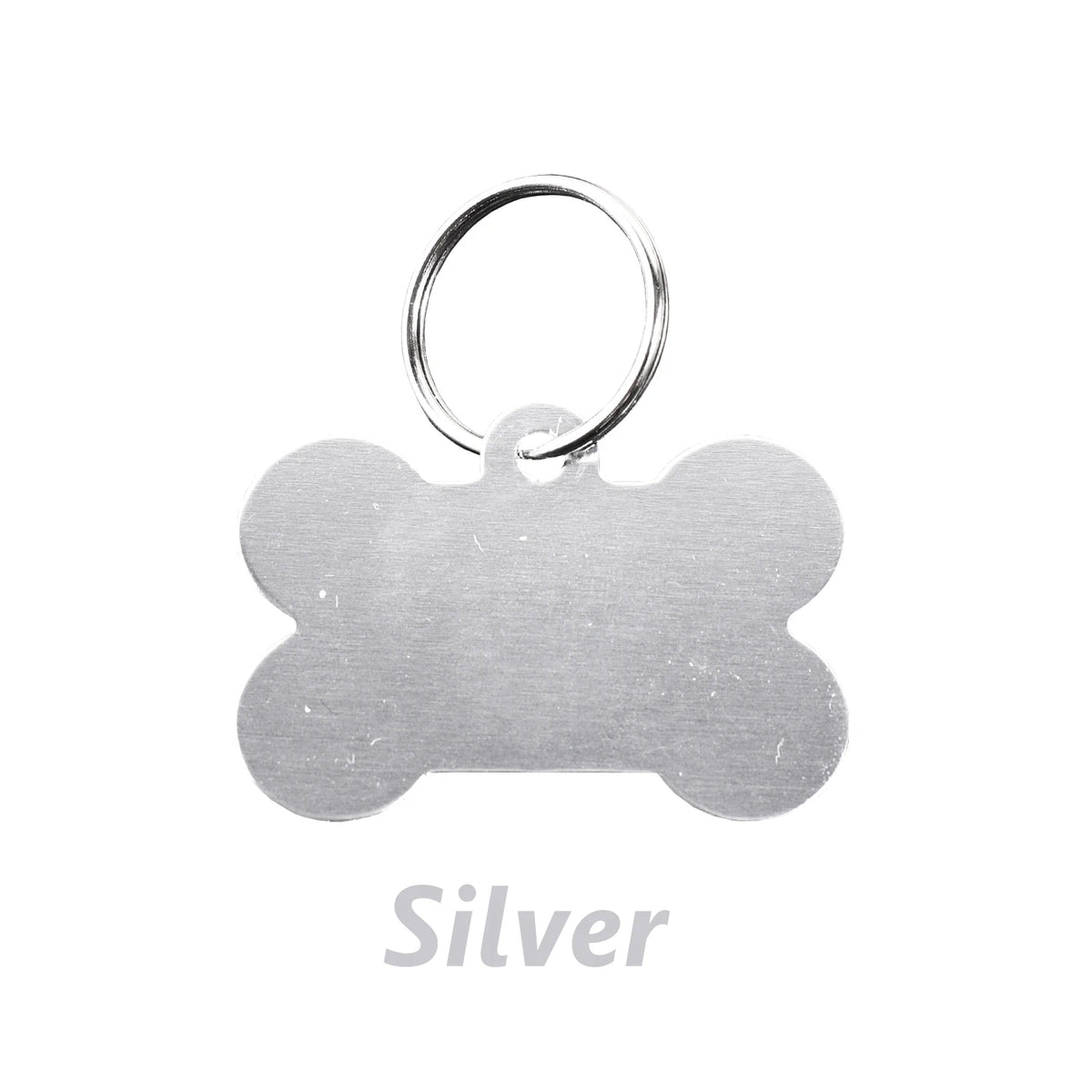 Custom Name Dog Tag Bone Shaped Personalized Name Pets ID Tag Laser Engraving Number Anti-lost Pendant Customized Text Dog Tags