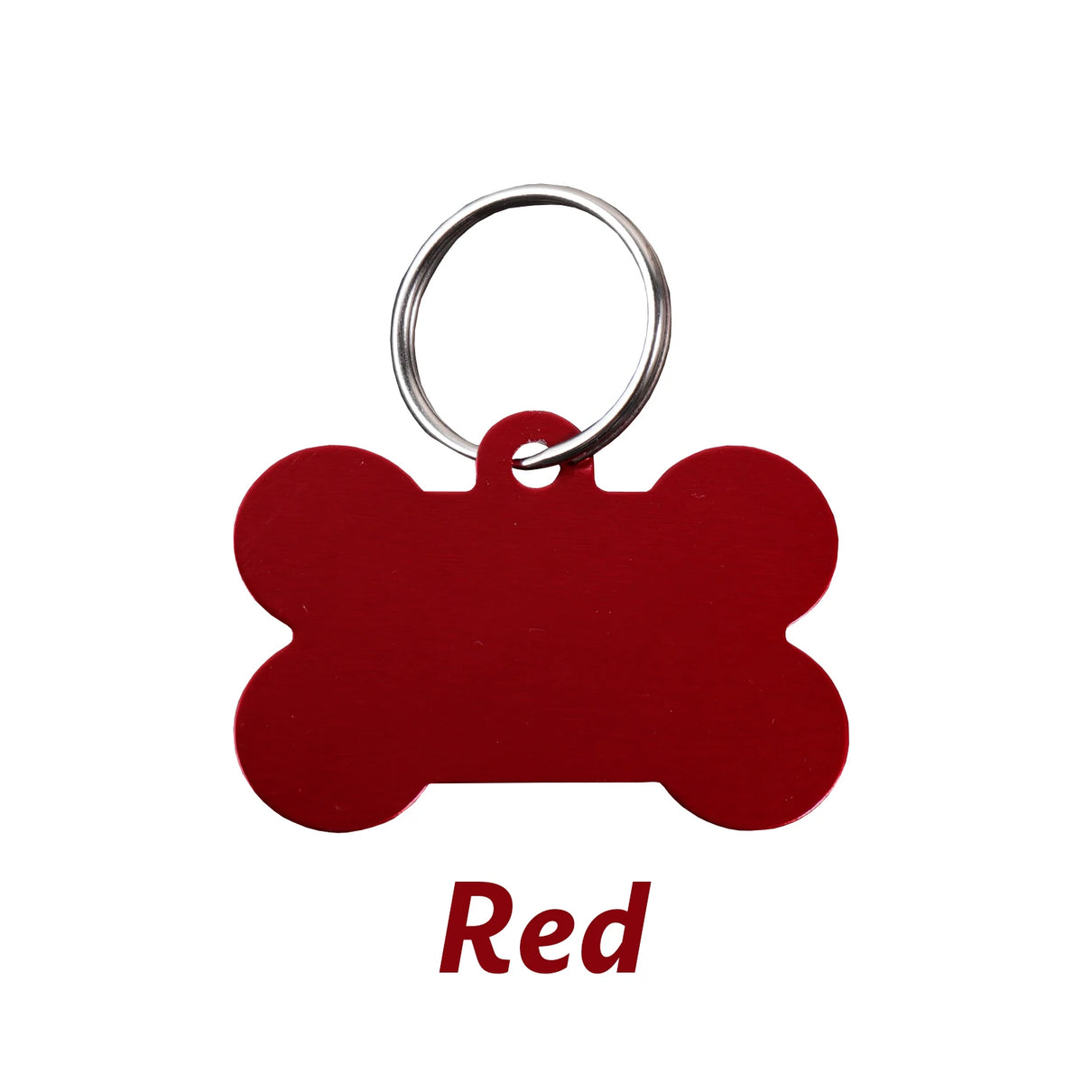Custom Name Dog Tag Bone Shaped Personalized Name Pets ID Tag Laser Engraving Number Anti-lost Pendant Customized Text Dog Tags