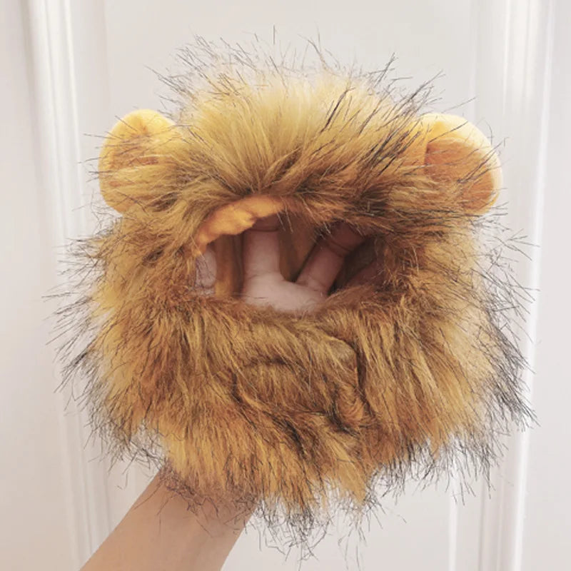 Cat Lion Mane Halloween Costume Lion Costume for Small Cats and Kittens – for Halloween, Cat Birthday, Cat Cosplay, Cat Outfits