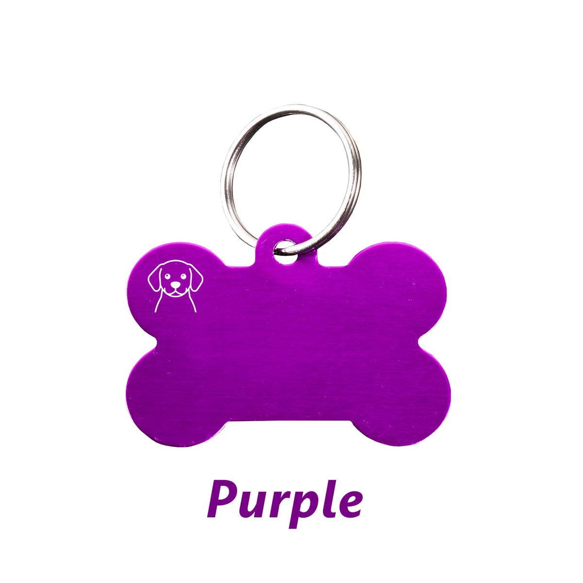 Custom Name Dog Tag Bone Shaped Personalized Name Pets ID Tag Laser Engraving Number Anti-lost Pendant Customized Text Dog Tags