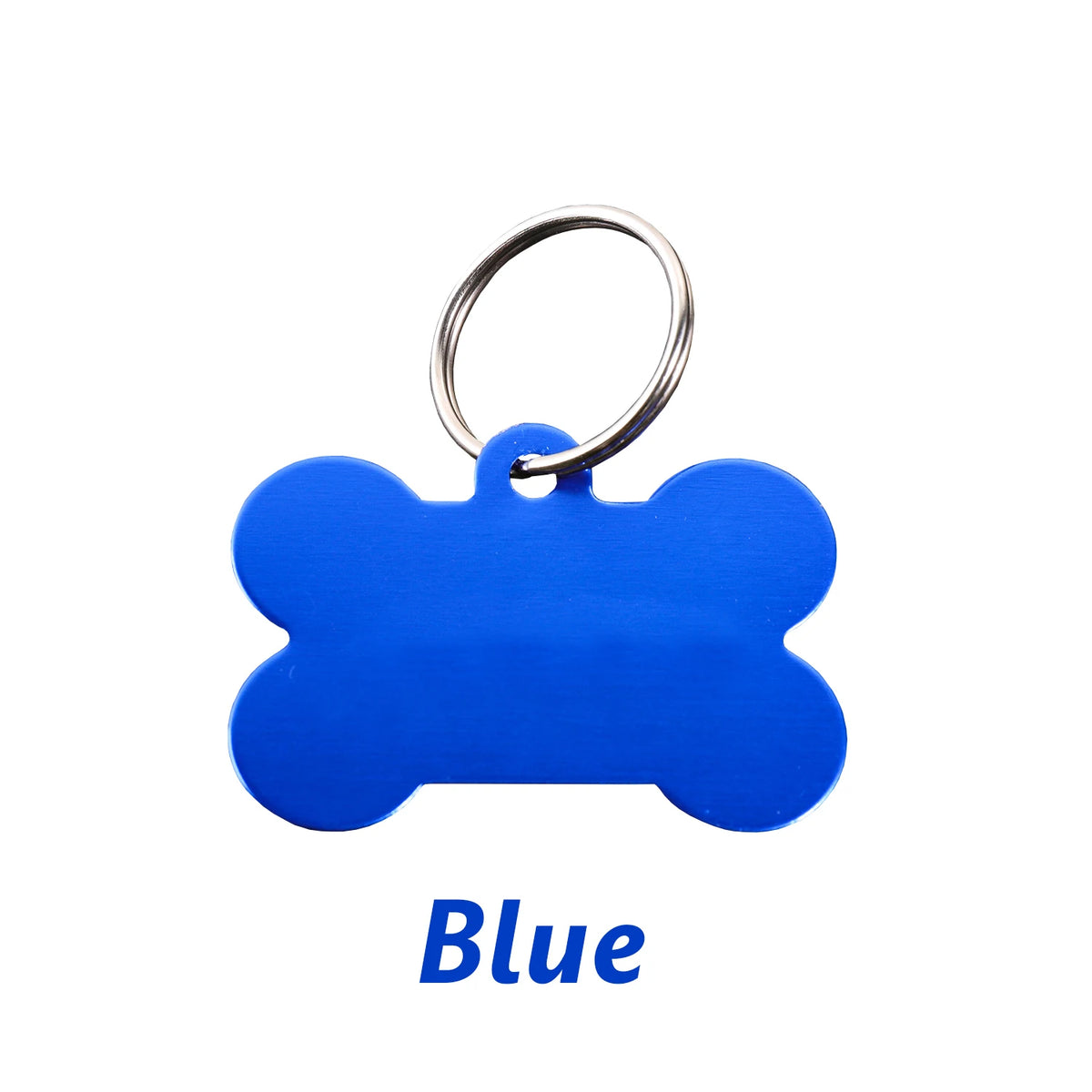 Custom Name Dog Tag Bone Shaped Personalized Name Pets ID Tag Laser Engraving Number Anti-lost Pendant Customized Text Dog Tags