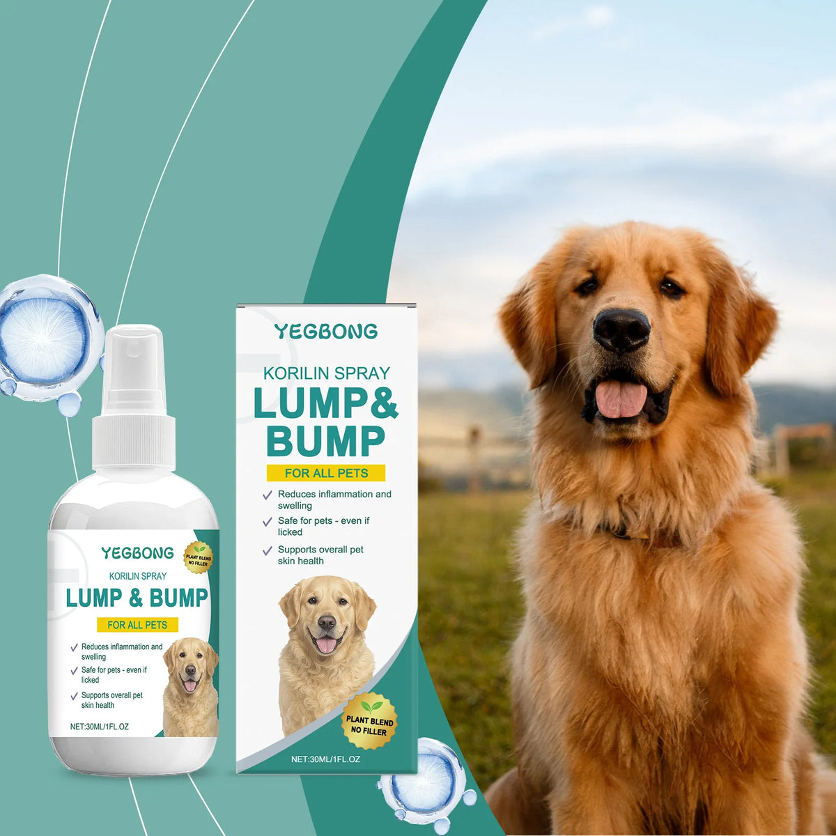 Pet Skin Soothing Spray Promote Skin Repairing Soothing Skin Discomfort Relieve Scratching Troubles Pet Skin Anti Itching Spray