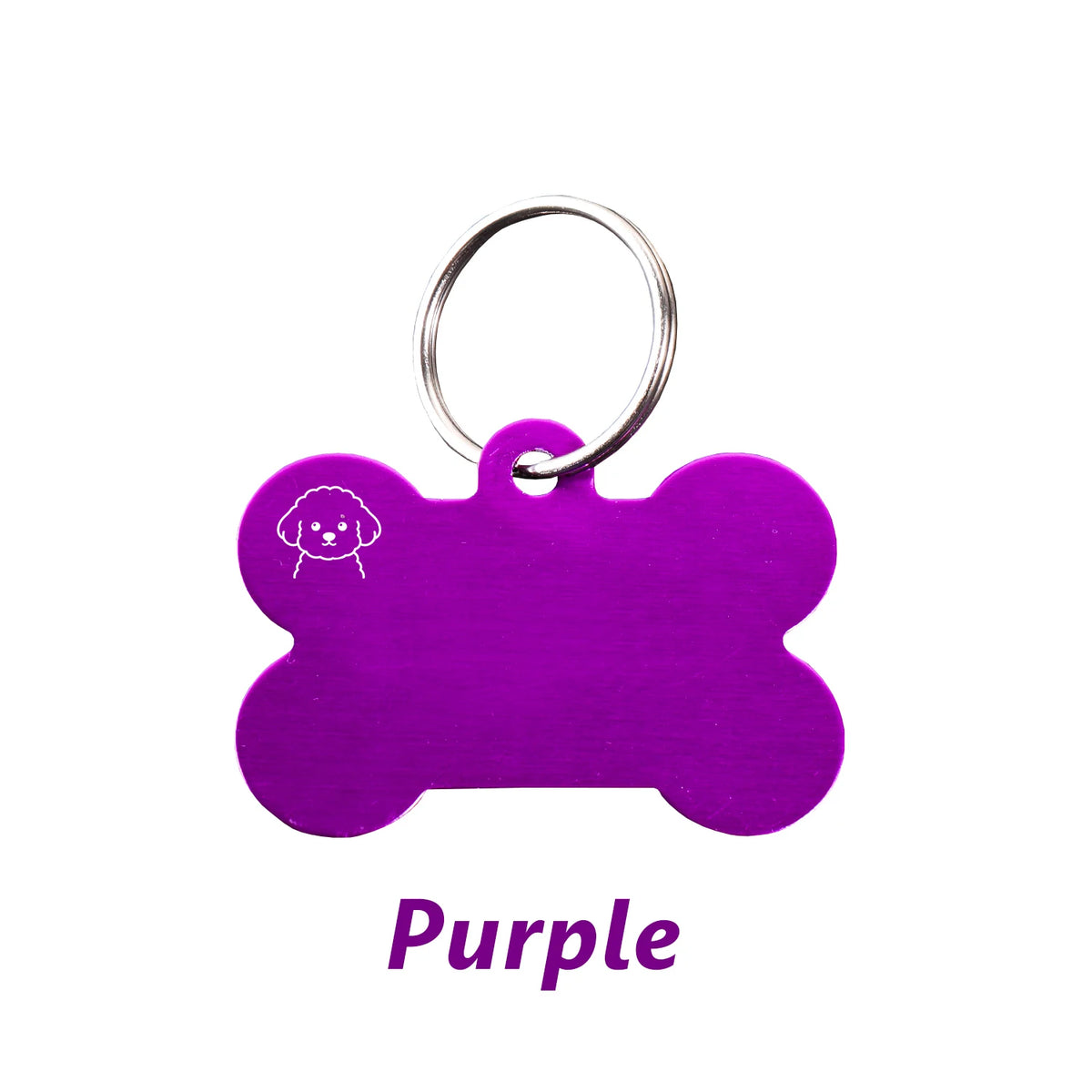 Custom Name Dog Tag Bone Shaped Personalized Name Pets ID Tag Laser Engraving Number Anti-lost Pendant Customized Text Dog Tags
