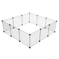 Modular Metal Wire Playpen for Small Animals