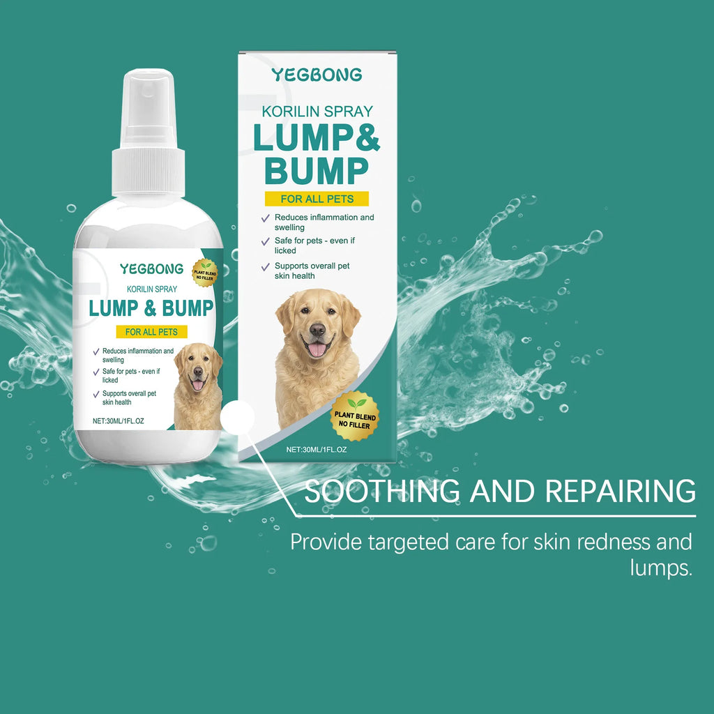 Pet Skin Soothing Spray Promote Skin Repairing Soothing Skin Discomfort Relieve Scratching Troubles Pet Skin Anti Itching Spray