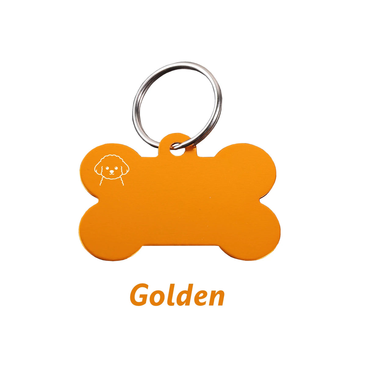 Custom Name Dog Tag Bone Shaped Personalized Name Pets ID Tag Laser Engraving Number Anti-lost Pendant Customized Text Dog Tags