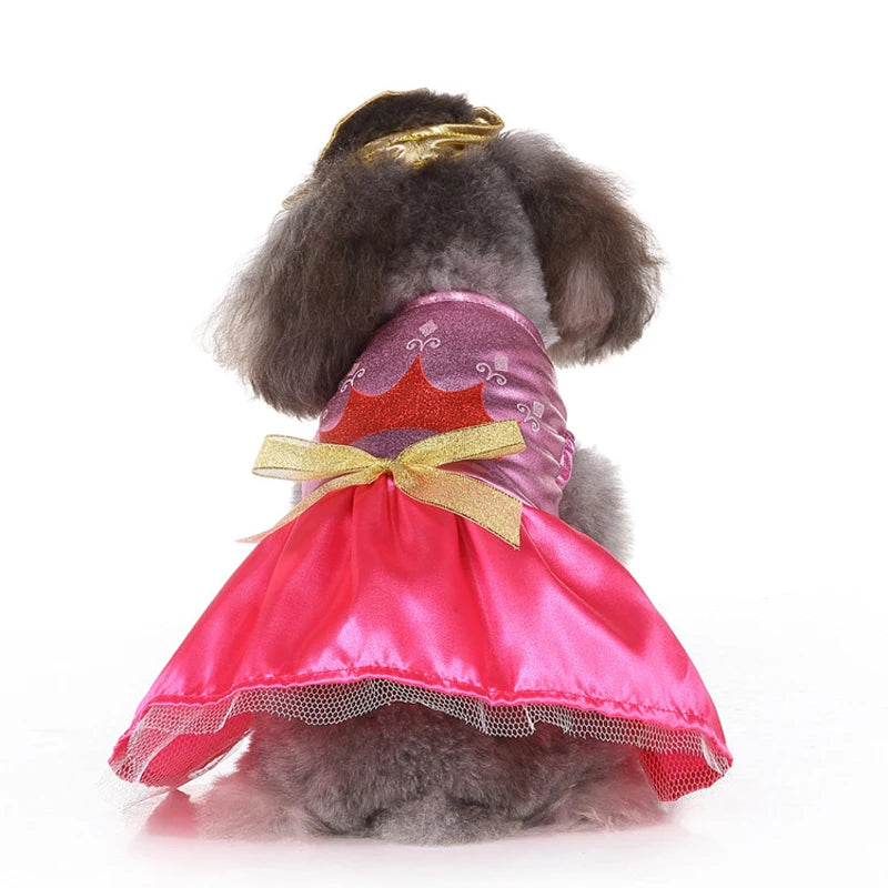 Princess Pet Dress for Dogs & Cats – S to XL