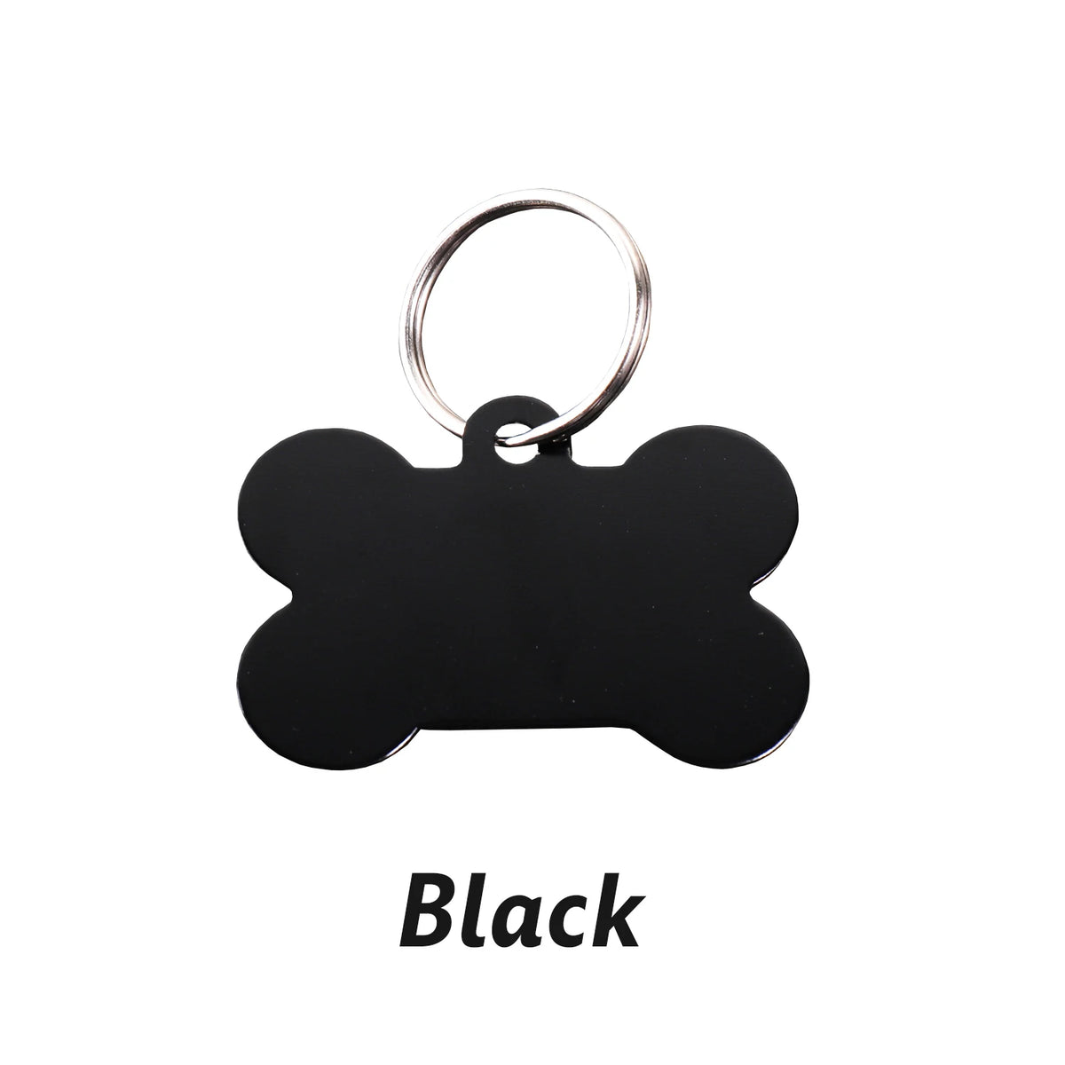 Custom Name Dog Tag Bone Shaped Personalized Name Pets ID Tag Laser Engraving Number Anti-lost Pendant Customized Text Dog Tags