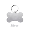 Custom Name Dog Tag Bone Shaped Personalized Name Pets ID Tag Laser Engraving Number Anti-lost Pendant Customized Text Dog Tags