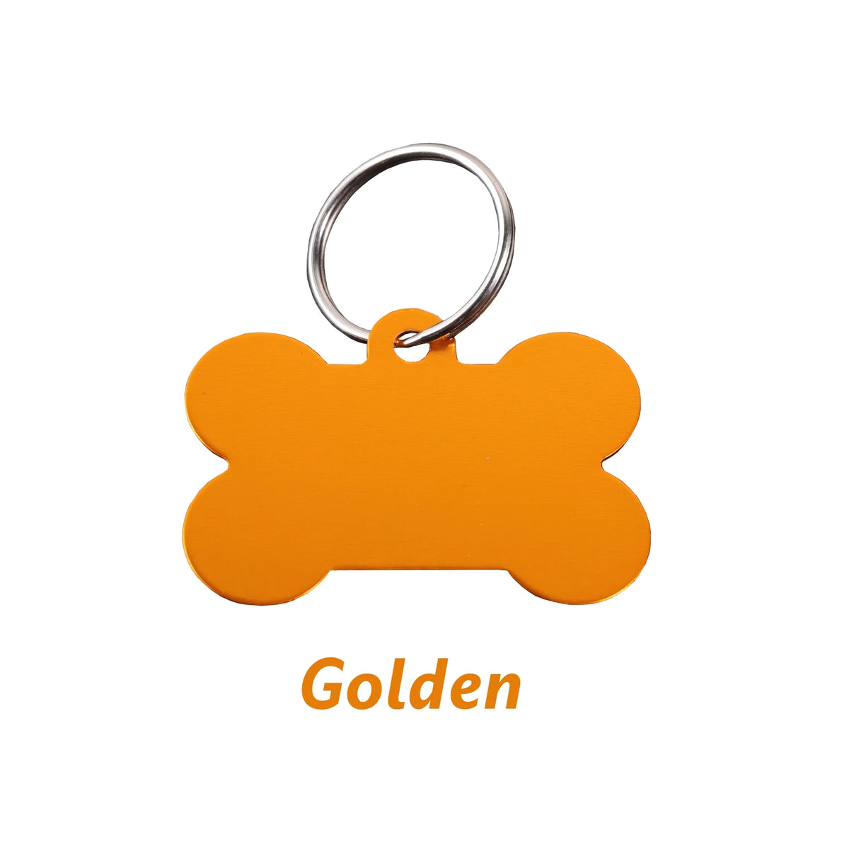 Custom Name Dog Tag Bone Shaped Personalized Name Pets ID Tag Laser Engraving Number Anti-lost Pendant Customized Text Dog Tags