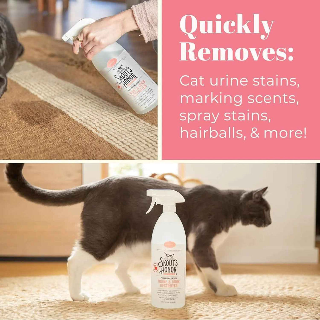 Skout's Honor Cat Urine & Odor Destroyer – 35 oz