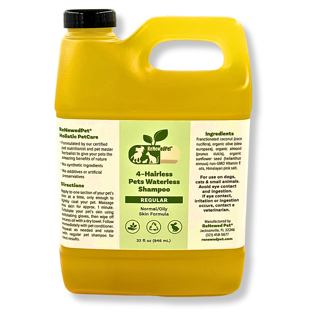 ReNewedPet Hairless Pet Regular Waterless Shampoo