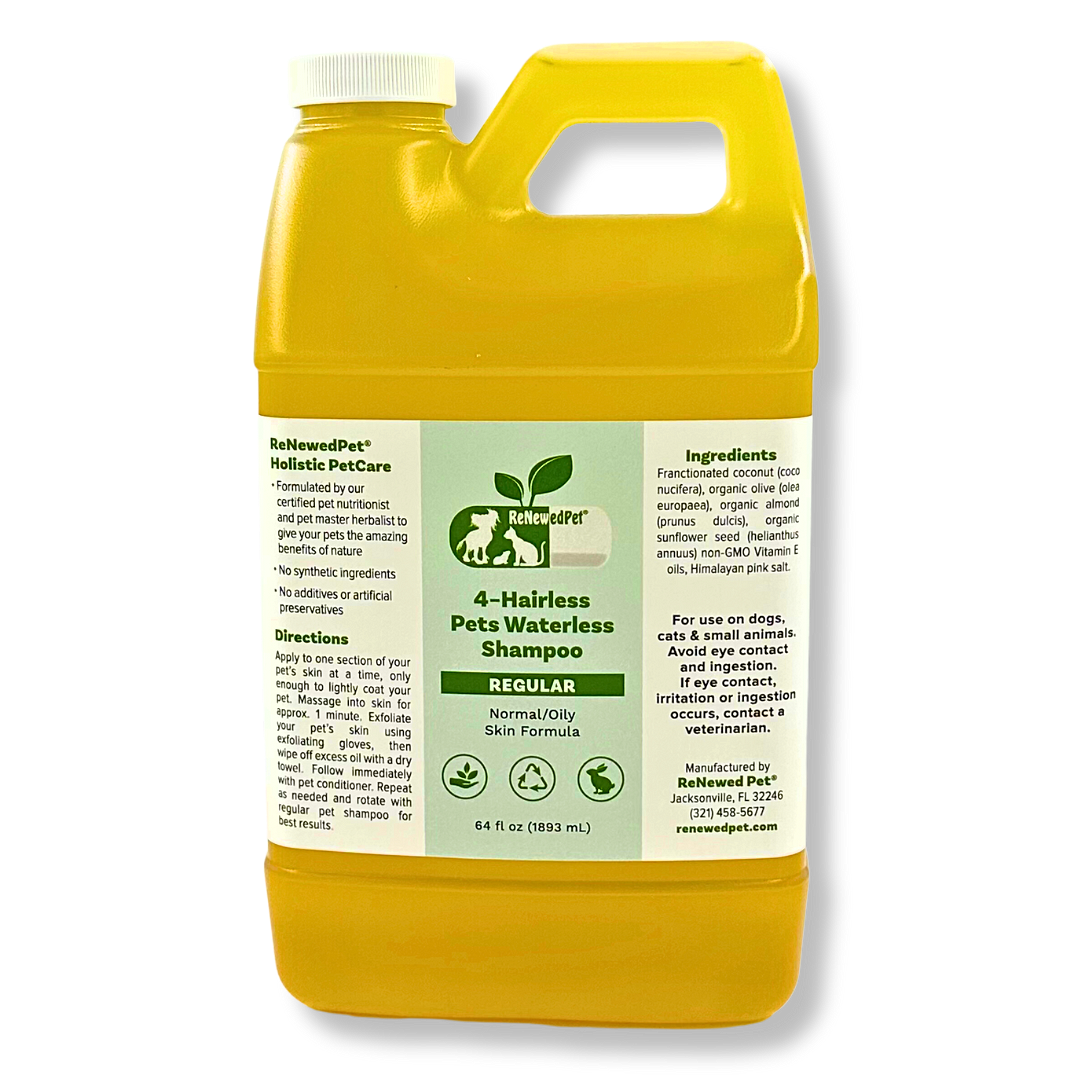 ReNewedPet Hairless Pet Regular Waterless Shampoo