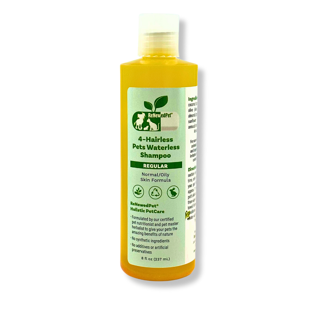 ReNewedPet Hairless Pet Regular Waterless Shampoo