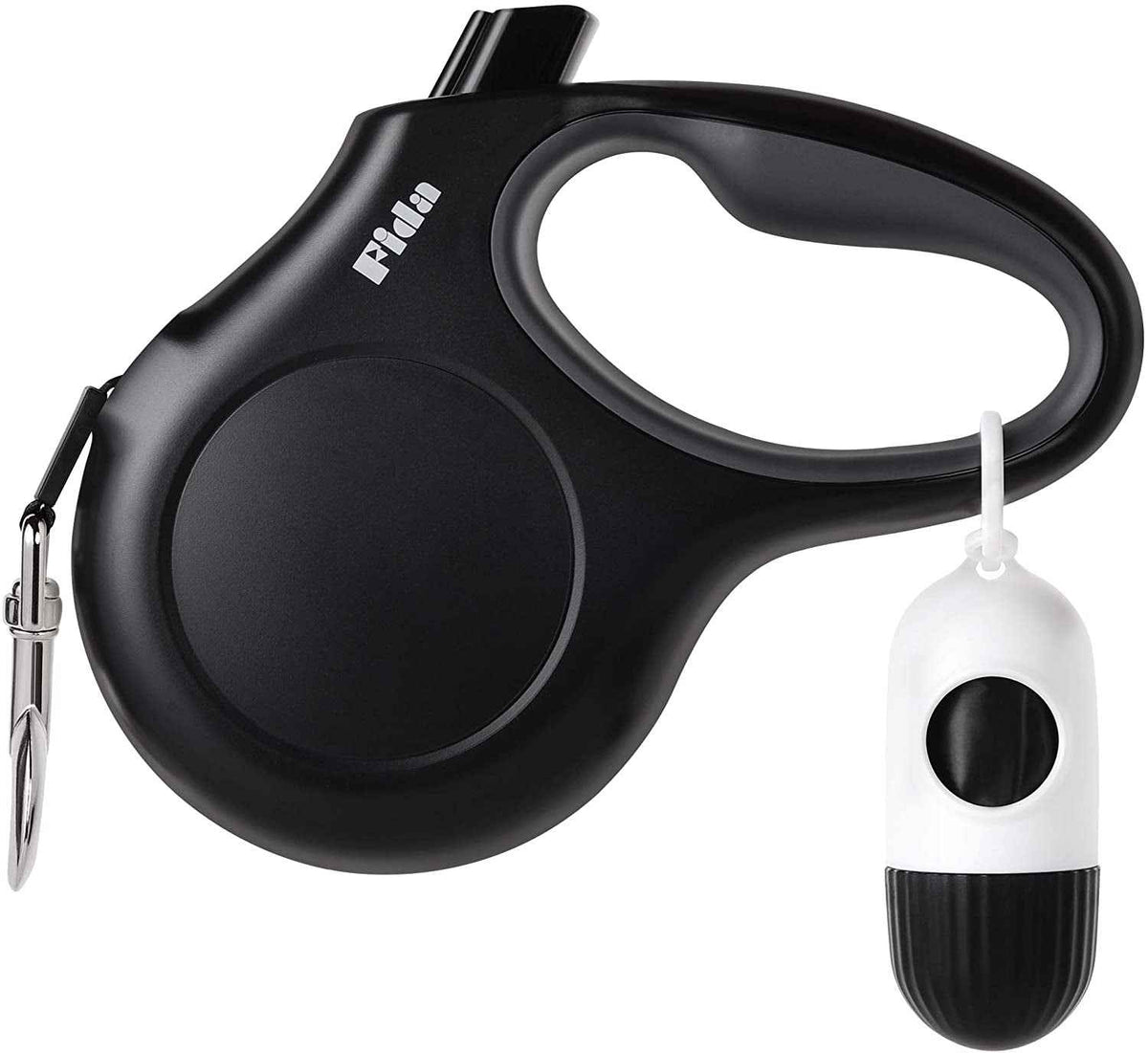 Retractable Dog Leash – 16 ft with Waste Bag Dispenser