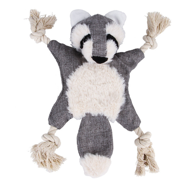 Plush Animal Squeaky Dog Toy