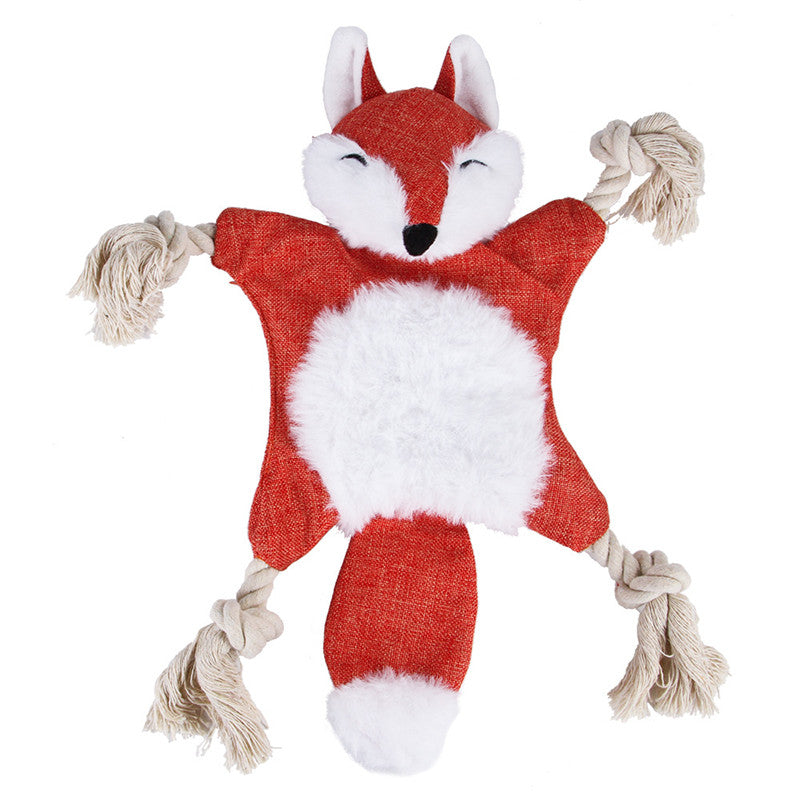 Plush Animal Squeaky Dog Toy