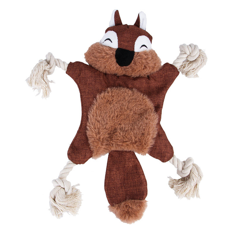 Plush Animal Squeaky Dog Toy