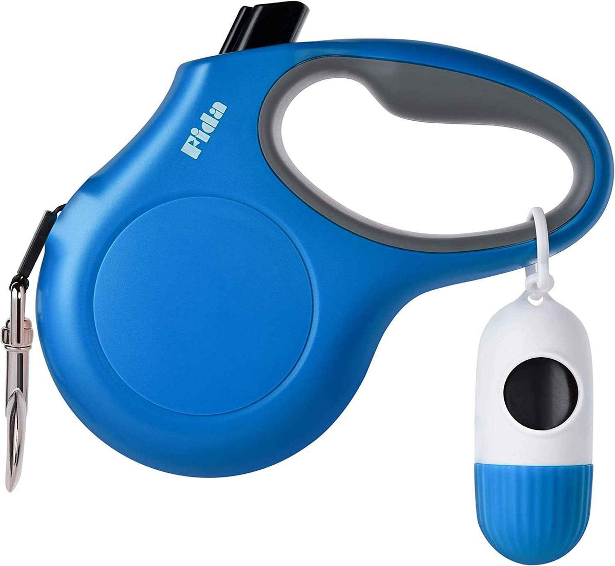 Retractable Dog Leash – 16 ft with Waste Bag Dispenser