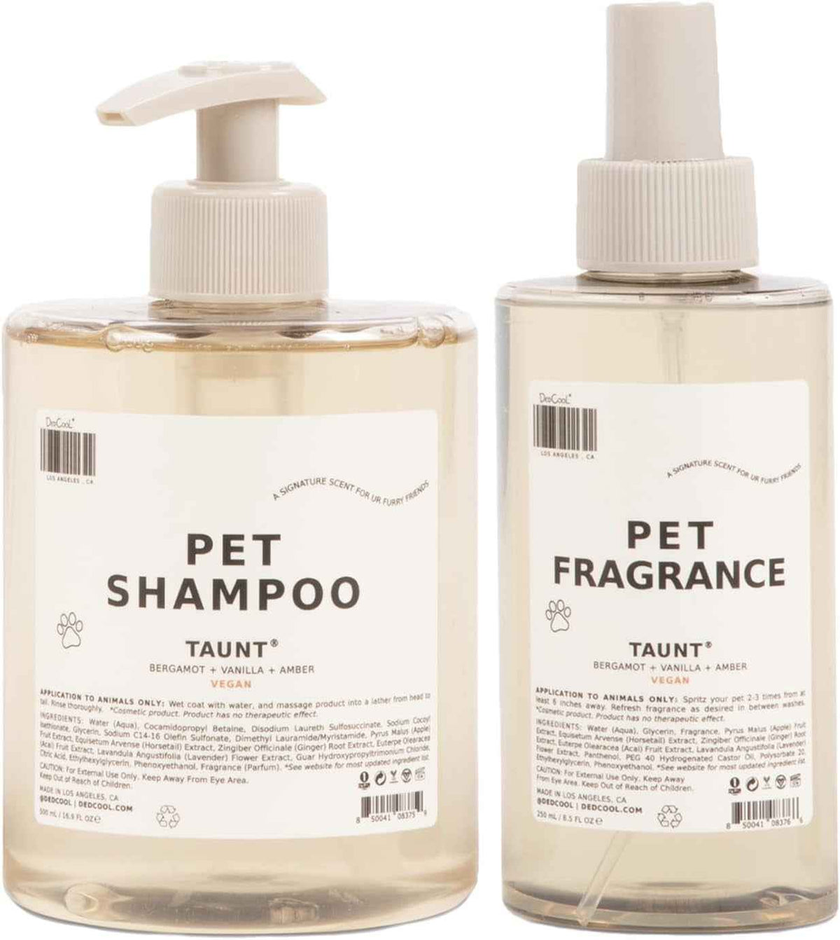 DedCool 01 Taunt Dog Shampoo & Fragrance Bundle