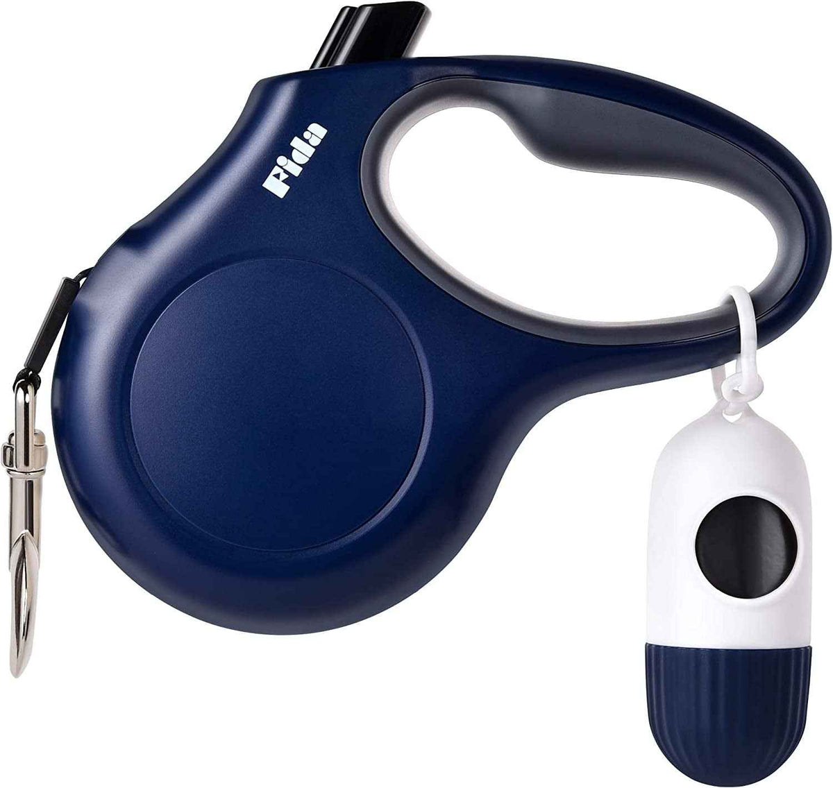 Retractable Dog Leash – 16 ft with Waste Bag Dispenser